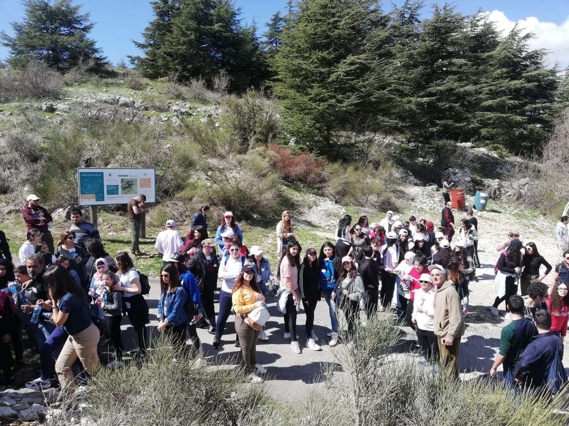 Sortie des élèves de 2nde avec les jeunes de I'dad : les charmes de la réserve du Chouf